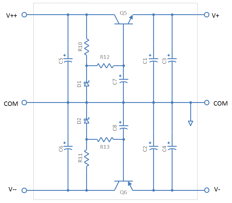 circuit topology block diagram